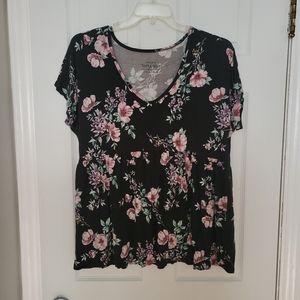 Torrid Super Soft Floral Top